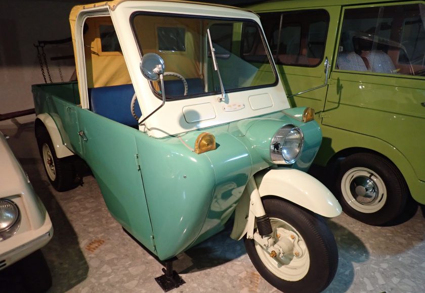 一つ目小僧 の軽３輪トラックです コニーａａ２７ 軽３輪トラック 日 １９６０年型 日本自動車博物館
