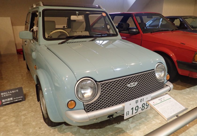 一見レトロでおしゃれなパイクカー パオ 日本 19年 日本自動車博物館