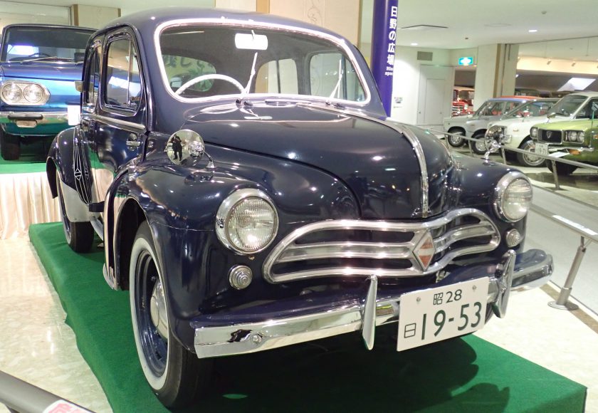 亀の子ルノー と親しまれた 日野 ルノー４ｃｖ 日本 １９５３年 日本自動車博物館